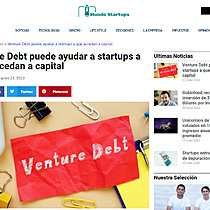 Venture Debt puede ayudar a startups a que accedan a capital